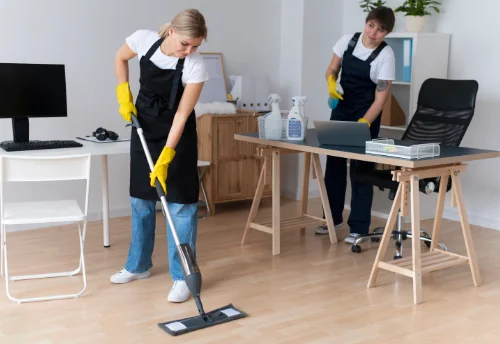 Nettoyage de bureau professionnel à la Chapelle-Chaussée